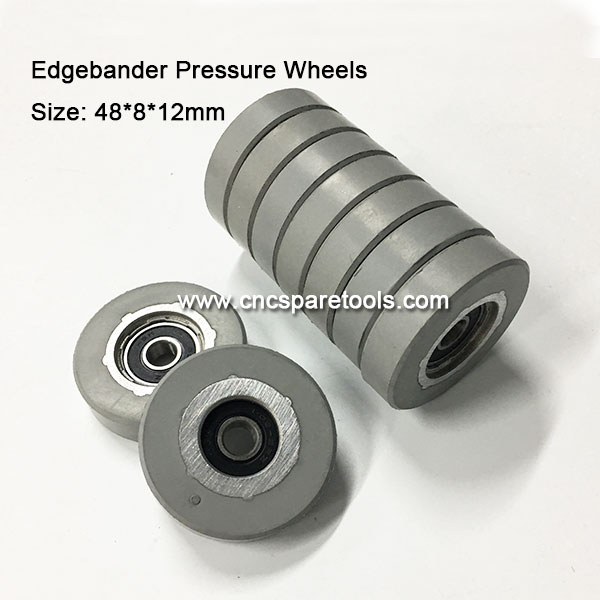 48x8x12mm Pressure Roller Wheels for Edge Banding Machine