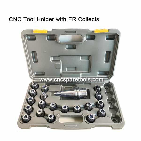 CNC Milling Tool Holder Collets Chucks Set with Metric ER Collet Sets