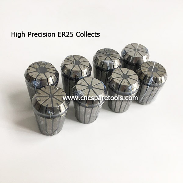High Precision ER25 Spring Collets Chucks CNC ER Collects for CNC Router Spindles