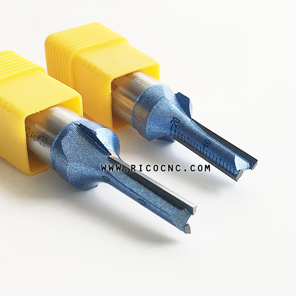 Two Flutes Straight Router Bits for Man-Made Boards Partical Boards Chipboards Cutting