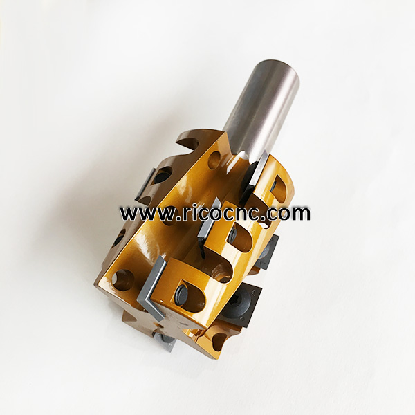 Indexable CNC Router Spiral Cutterhead Bits for Hard Wood Milling
