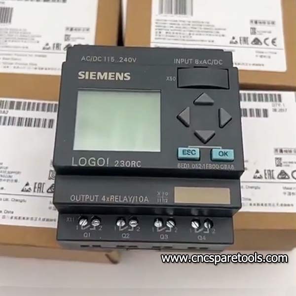 Siemens 6ED1052-1CC01-0BA6 LOGO 24C Logic Module Controller