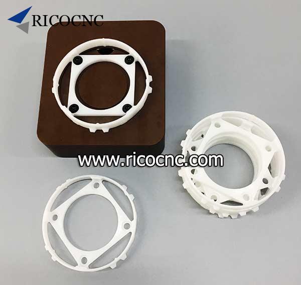 white plastic bottom ring for Biesse vacuum block