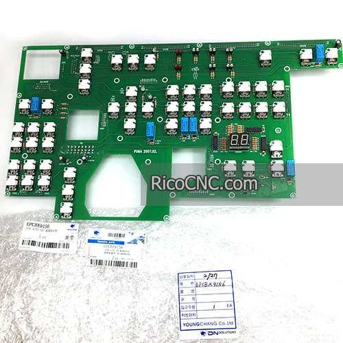 DOOSAN PCB ASSY OP MEMBRANE EPCBX9156 for DN PUMA Machine - 副本