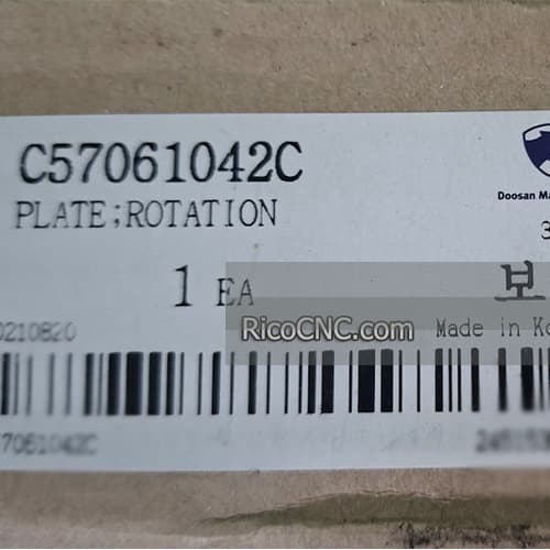 C57061042C PLATE ROTATION for Doosan CNC Machine - 副本