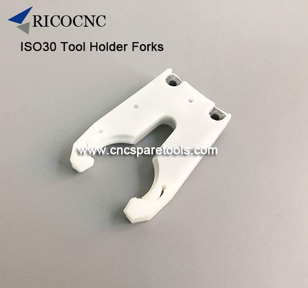 ISO30 Toolholder Forks ATC Tool Grippers for Woodworking CNC Routers