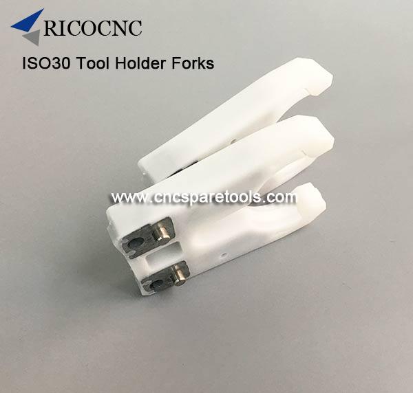 ISO30 Toolholder Forks ATC Tool Grippers for Woodworking CNC Routers