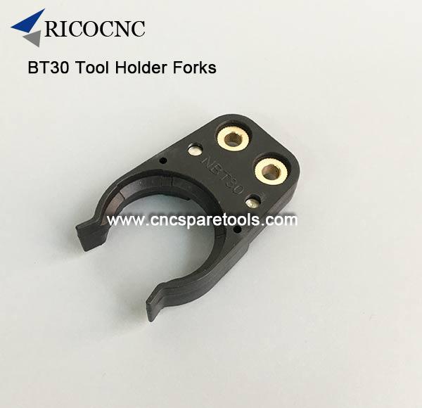 Black BT30 Tool Holder Forks BT Tool Clips for CNC Router Machines
