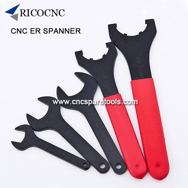 Spanner Wrench for CNC Tool Holder to Tighten and Remove Collet
