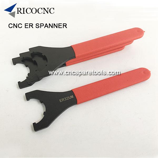 Spanner Wrench for CNC Tool Holder to Tighten and Remove Collet
