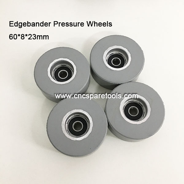 60x8x23mm Edgebander Pressure Rollers Wheels for Edge Banding Machine