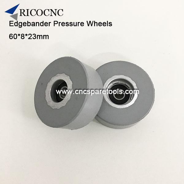 60x8x23mm Edgebander Pressure Rollers Wheels for Edge Banding Machine