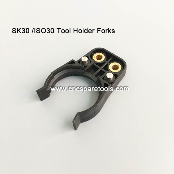 Black ISO30 Tool Clips DIN69871 SK30 Tool Grippers for ATC HSD Spindle