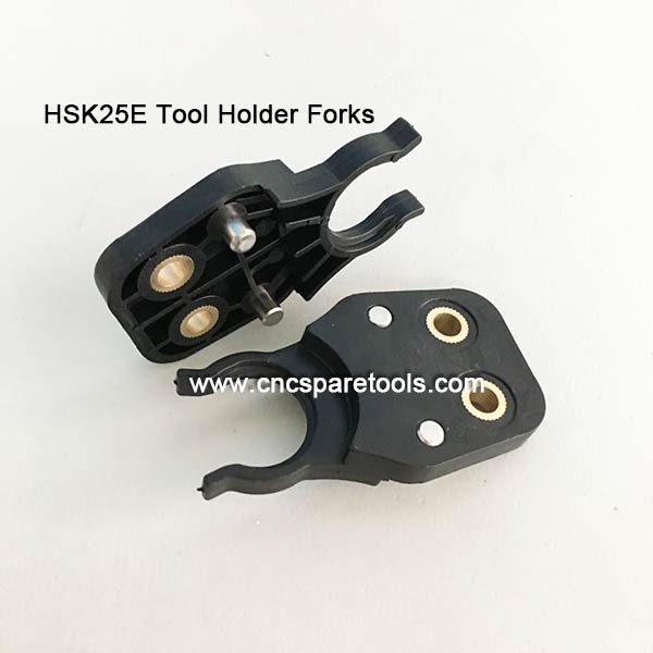 HSK25E Tool Holder Forks Plastic HSK E 25 Tool Holder Clips for CNC Routers