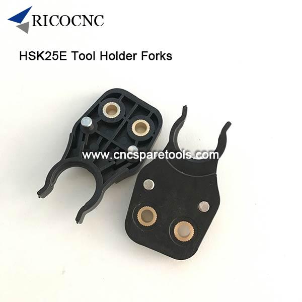 HSK25E Tool Holder Forks Plastic HSK E 25 Tool Holder Clips for CNC Routers