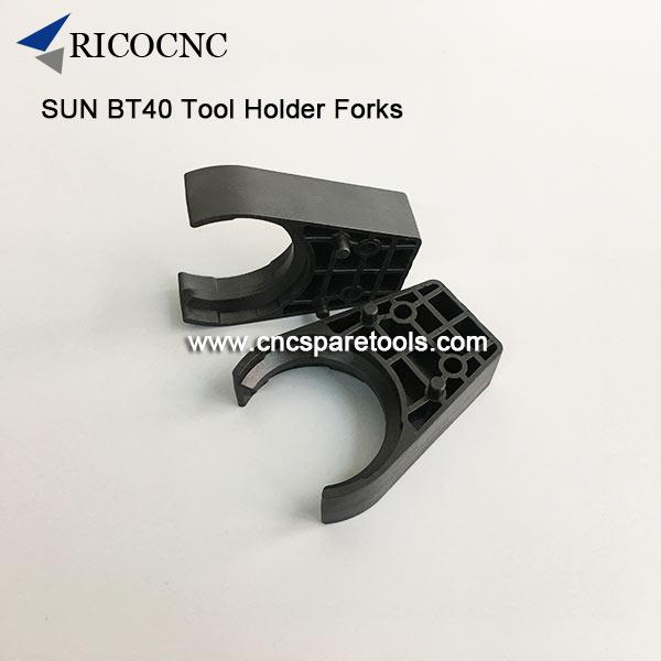 SUN BT40 Plastic Tool Holder Forks CNC Tool Grippers for BT40 Toolholder