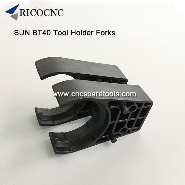 SUN BT40 Plastic Tool Holder Forks CNC Tool Grippers for BT40 Toolholder