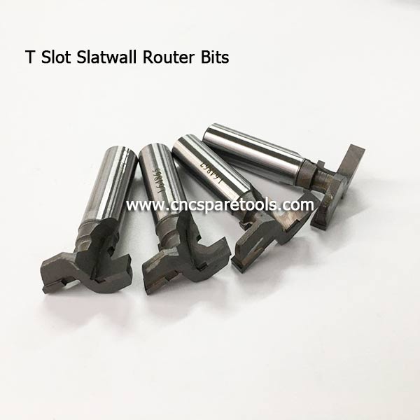 Customized Slatwall Carving Tools T Slot Router Bits for Slat Wall Grooving