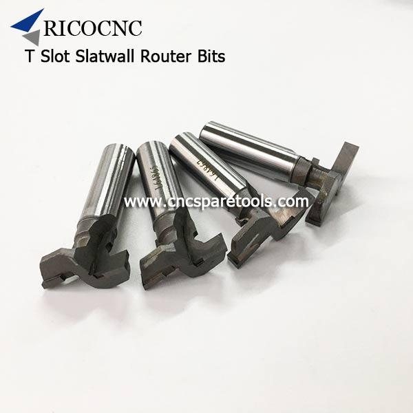 Customized Slatwall Carving Tools T Slot Router Bits for Slat Wall Grooving