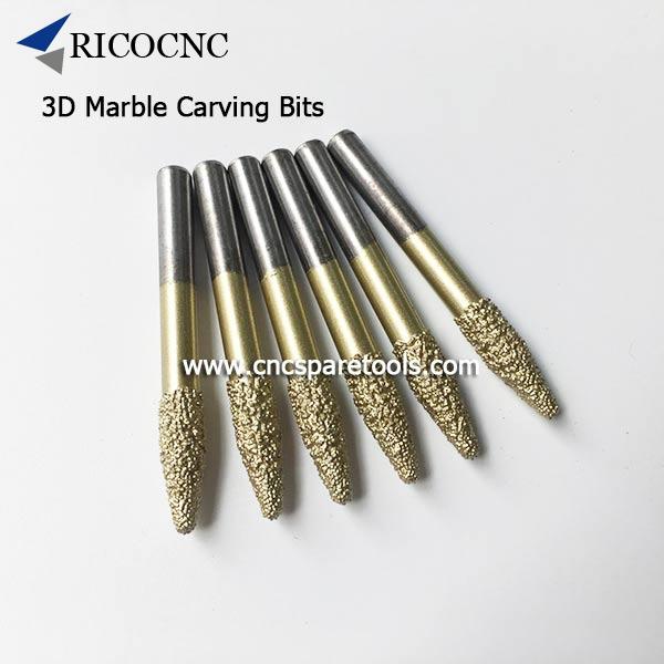 Brazed Diamond Stone Carving Tools,Router Bits, Engraving Tools from China  