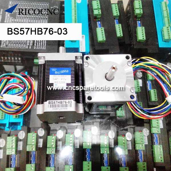 BS57HB76-03 CNC Router Stepper Motor for 3 Axis CNC Router Machine