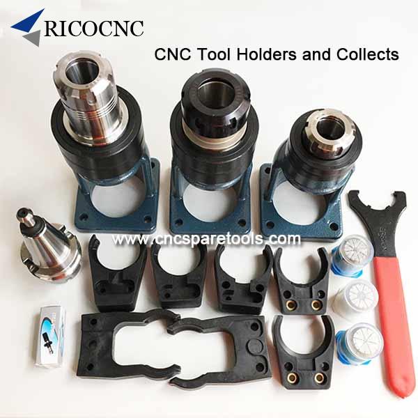 CNC Milling Tool Holder Collets Chucks Set with Metric ER Collet Sets