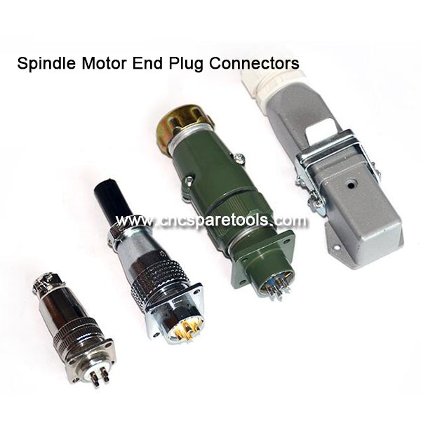CNC Router Spindle Motor End Plug Connectors