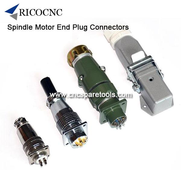 CNC Router Spindle Motor End Plug Connectors