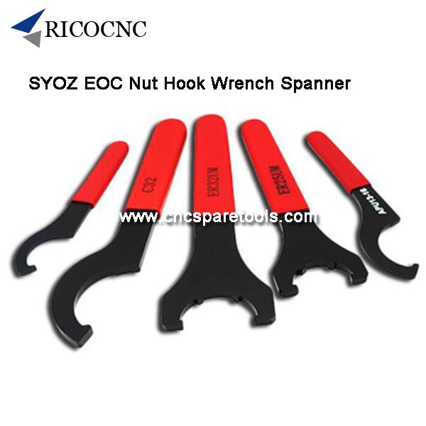 SYOZ EOC Nut Hook Wrench CNC Spanner for OZ Tool Holders
