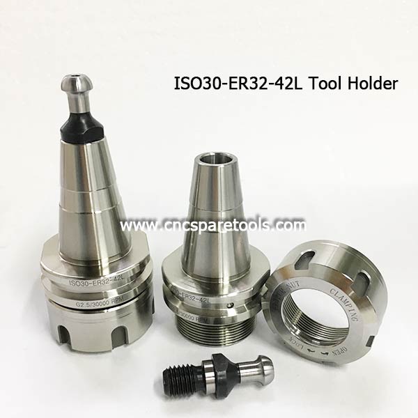 Quality ISO30 ER32 Tool Holders for HSD ATC Spindle with Covernut and Pull Stud