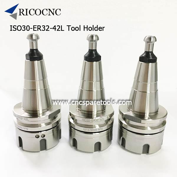 Quality ISO30 ER32 Tool Holders for HSD ATC Spindle with Covernut and Pull Stud