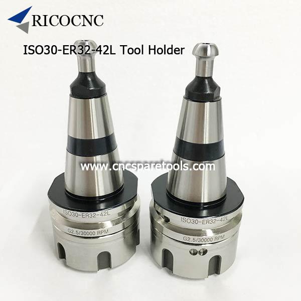Quality ISO30 ER32 Tool Holders for HSD ATC Spindle with Covernut and Pull ...