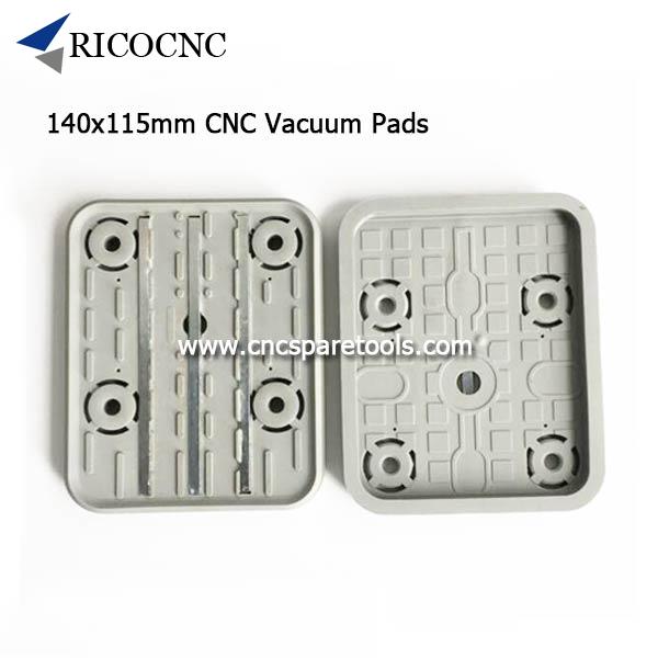 140x115x17mm CNC Bottom Vacuum Pods Gasket with Rails for Homag Schmalz Suction Cups