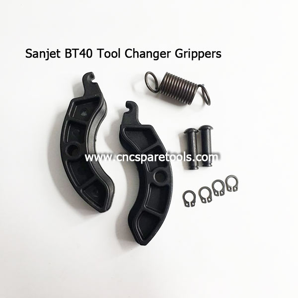 Sanjet BT40 Toolholder Forks ATC Tool Changer Grippers Spring Plastic Replacement