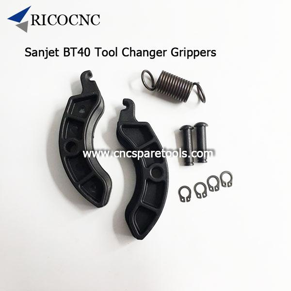 Sanjet BT40 Toolholder Forks ATC Tool Changer Grippers Spring Plastic Replacement