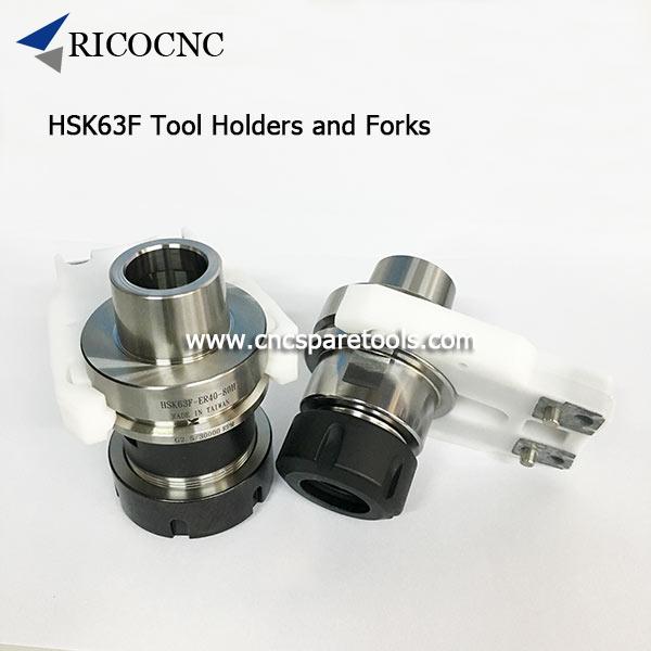 HSK63F Tool Holders HSK Tool Holder Clips for CNC Router Machine