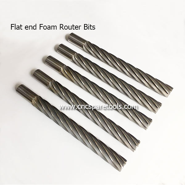 Long Foam Cutting End Mill Router Cutter Bits for EPS Foam Milling