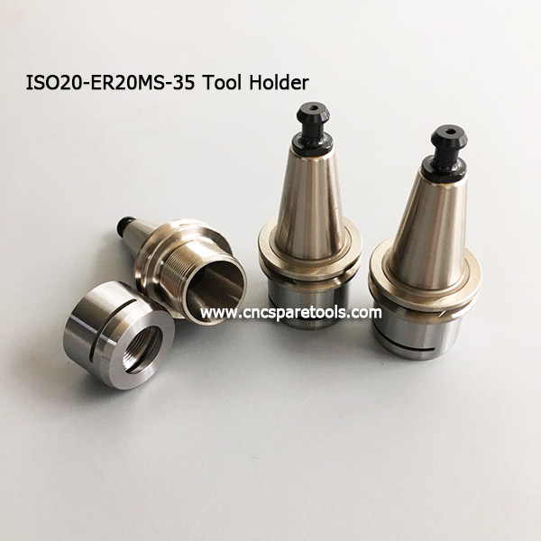 ISO20 Tool Holders ISO 20 ER20 Collect Chucks for CNC Machines