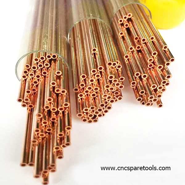 Single Hole EDM Copper Tube Electrode EDM Drill Bit