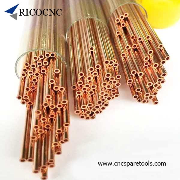 Single Hole EDM Copper Tube Electrode EDM Drill Bit