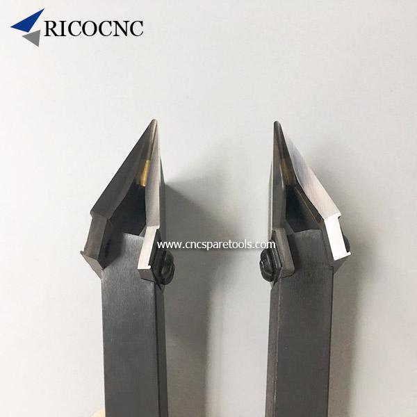 90 Degree Left and Right Straight Carbide Woodturning Tools Wood Lathe Cutters
