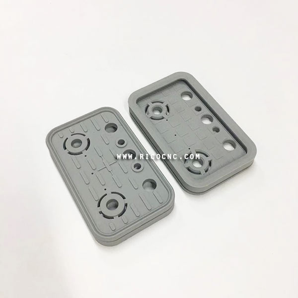 125x75x17mm CNC Vacuum Pad Cover Vacuum Cups and Pods Rubber Replacement Plates Top vacuum plate