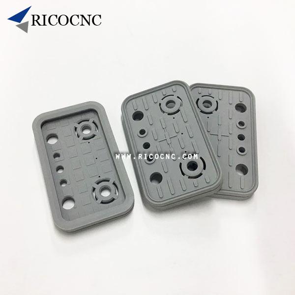 125x75x17mm CNC Vacuum Pad Cover Vacuum Cups and Pods Rubber Replacement Plates Top vacuum plate