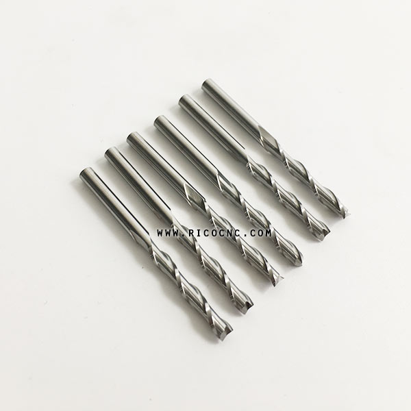 Upcut Spiral CNC Router Bits Carbide Spiral End Mill Cutters