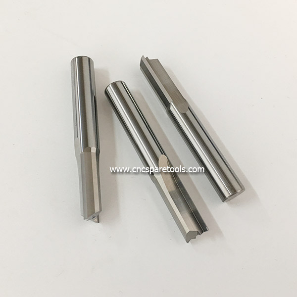 Double Flute Solid Carbide Straight Tipped Plunge Router Bits Woodworking Tools