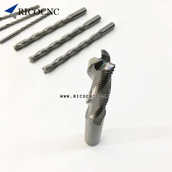Long Solid Carbide Router Bits Woodworking Cutters for Wood Mold Milling