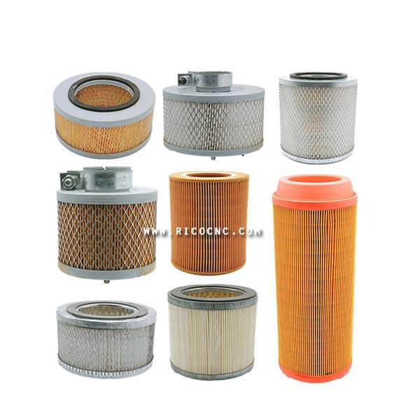 Becker Vacuum Pump Air Filter Cartridge Inlet Core Paper Filter