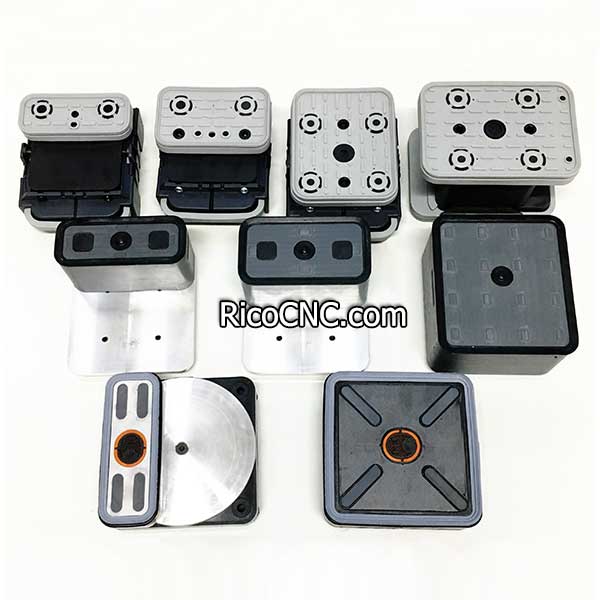 CNC Vacuum Suction Cup Block Pods for PTP CNC Processing Centers