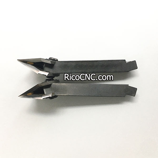 90 Degree Left and Right External Carbide Lathe Woodturning Tools