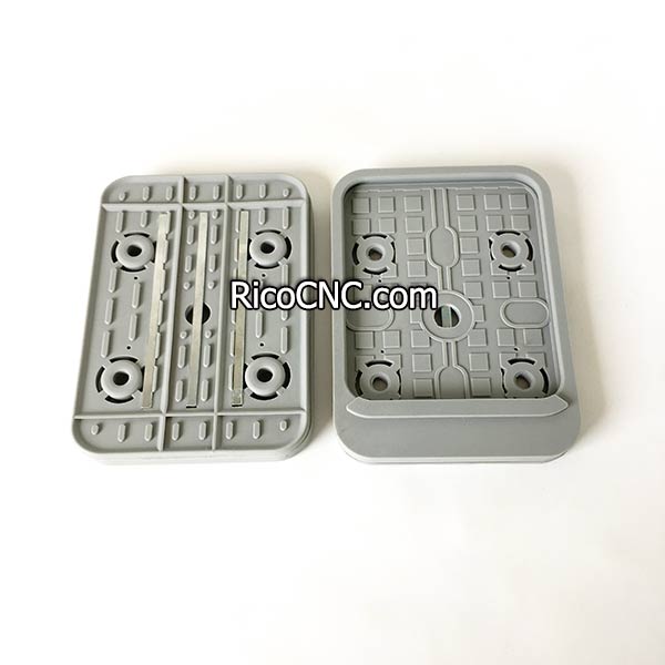 160x115x16.5 Bottom Rubber Suction Plates